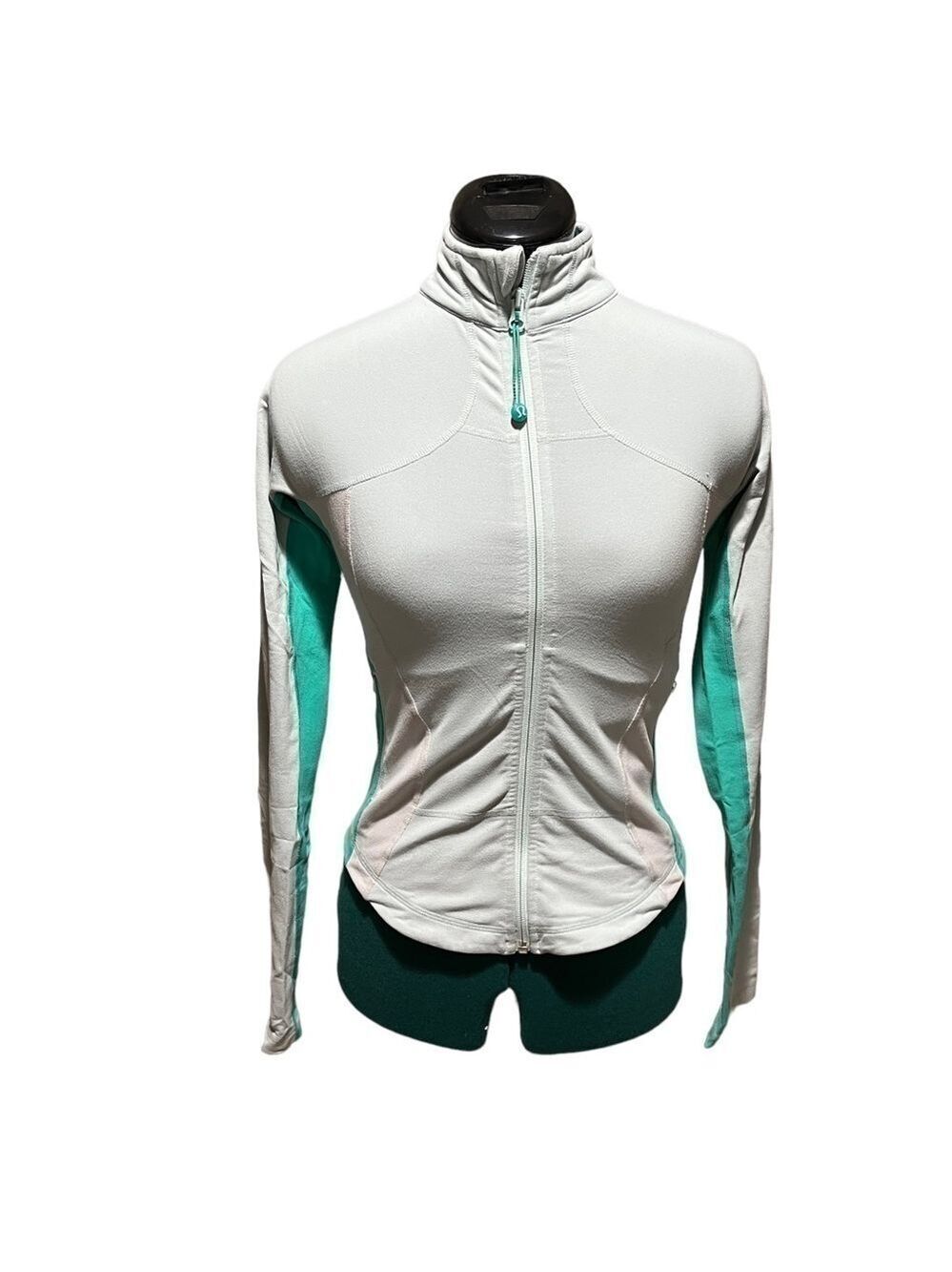 Lululemon light blue running jacket size 6